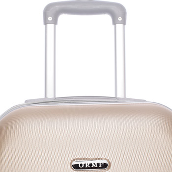 Pevný cestovní kufr zlatý - Ormi Evenger L