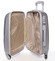 Pevný cestovní kufr stříbrný - Ormi Evenger L