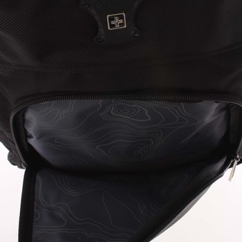 Multifunkční prodyšný batoh černý - Suissewin 9017