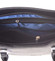 Pevná luxusní černá kožená kabelka saffiano - Annie Claire 2912