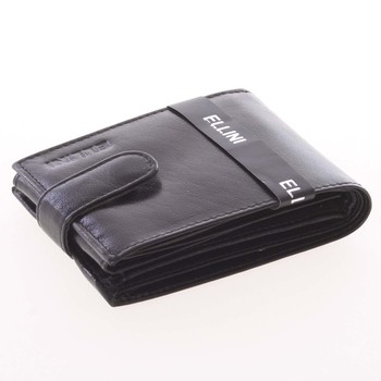 Elegantní pánská kožená peněženka černá - Ellini Panther