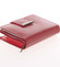 Neotřelá červená kožená peněženka - Bellugio Onesimo