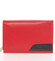 Moderní dámská kožená peněženka červená - Bellugio Oleisia