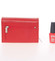Moderní dámská kožená peněženka červená - Bellugio Oleisia