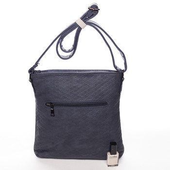 Jedinečná dámská crossbody kabelka modrá - Delami Sadie