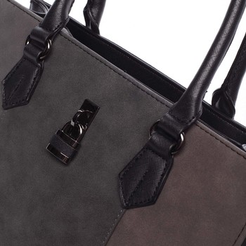 Trendy černá menší dámská kabelka do ruky - David Jones Annabel