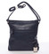 Trendy měkká crossbody kabelka modrá - Delami Devyn