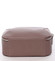 Nadčasová dámská tmavá starorůžová kabelka do ruky - David Jones Cube