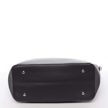 Větší dámská černá kabelka přes rameno - David Jones Pelagiana