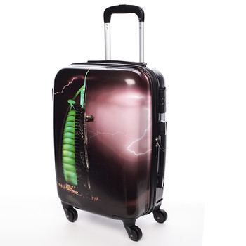 Cestovní kufr pevný tmavý - David Jones Lugger L