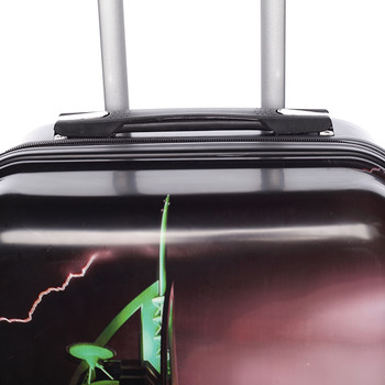 Cestovní kufr pevný tmavý - David Jones Lugger S