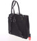 Elegantní strukturovaný černý batůžek/kabelka - Hexagona Bure