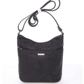Dámská atraktivní crossbody kabelka černá - Silvia Rosa Tanitha