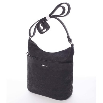 Dámská atraktivní crossbody kabelka černá - Silvia Rosa Tanitha