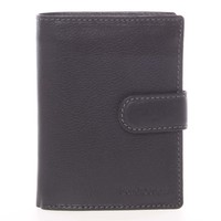 Černá pánská kožená peněženka - SendiDesign Sampson