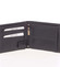 Kvalitní volná pánská kožená peněženka černá - SendiDesign Poseidon