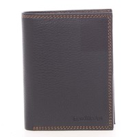 Luxusní pánská kožená černá volná peněženka - SendiDesign Rodion