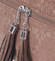 Luxusní střední dámská crossbody kabelka tmavá starorůžová - Silvia Rosa Teny
