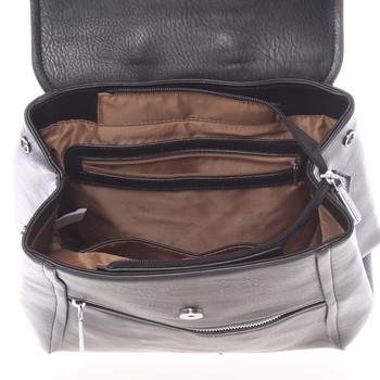 Trendy dámský městský batoh černý - Silvia Rosa Nailyn