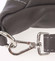 Vkusná tmavě šedá ledvinková kabelka pro ženy - David Jones Kidney