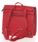 Originální dámský červený batoh - Silvia Rosa Sarpedon