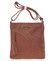 Stylová a módní hnědá crossbody kabelka - Silvia Rosa Soffi