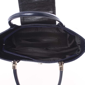 Atraktivní tmavě modrá dámská kabelka přes rameno - Annie Claire 5081