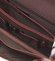 Luxusní hnědá pánská kožená aktovka - Hexagona Danielle