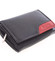 Moderní dámská kožená peněženka černá - Bellugio Oleisia
