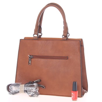 Originální dámská kabelka do ruky hnědá - MARIA C Alivia