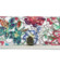 Dámská kožená peněženka bílá/květinová - Gregorio Marguretia