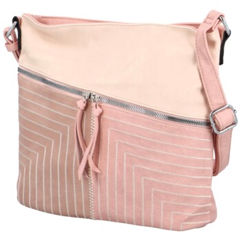 Dámská crossbody kabelka růžová - Firenze Bonnieta