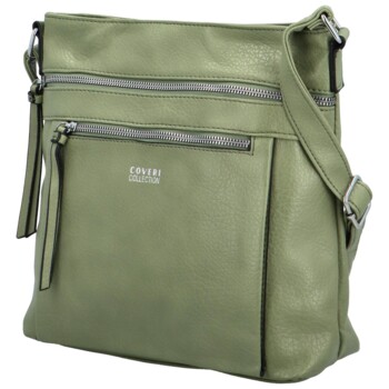 Dámská crossbody kabelka světle zelená - Coveri Daleina