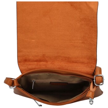 Dámská crossbody kabelka světle hnědá - Coveri Spirrit