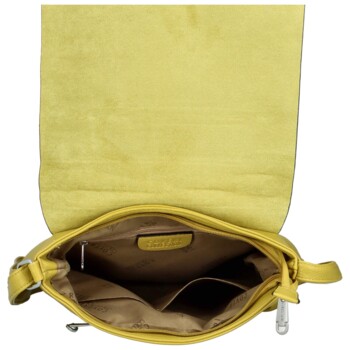 Dámská crossbody kabelka žlutá - Coveri Spirrit
