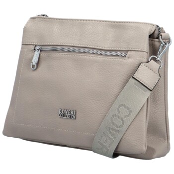 Dámská crossbody kabelka šedá - Coveri Elisabet