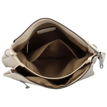 Dámská crossbody kabelka béžová - Coveri Elisabet