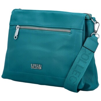 Dámská crossbody kabelka tyrkysová - Coveri Elisabet