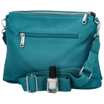 Dámská crossbody kabelka tyrkysová - Coveri Elisabet