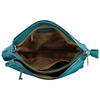Dámská crossbody kabelka tyrkysová - Coveri Elisabet