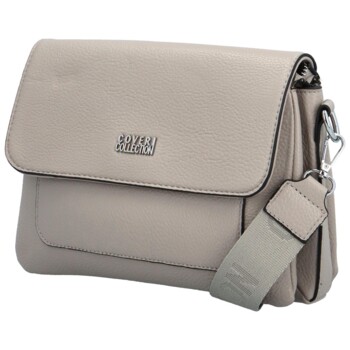 Dámská crossbody kabelka šedá - Coveri Sandra