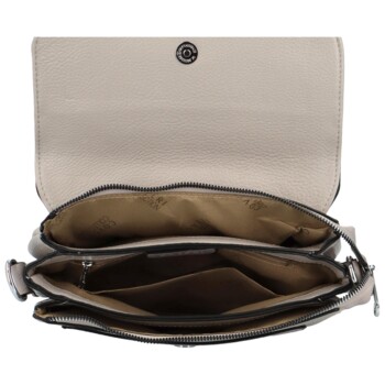 Dámská crossbody kabelka šedá - Coveri Sandra
