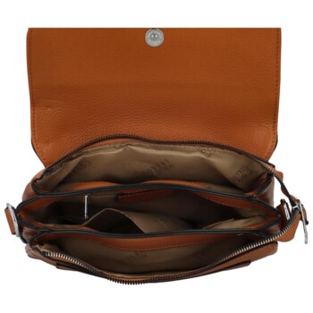 Dámská crossbody kabelka hnědá - Coveri Sandra