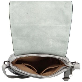 Dámská crossbody kabelka šedá - Firenze Maiami