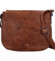 Dámská crossbody kabelka tmavě hnědá - Firenze Maiami