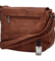 Dámská crossbody kabelka tmavě hnědá - Firenze Maiami