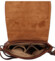 Dámská crossbody kabelka tmavě hnědá - Firenze Maiami