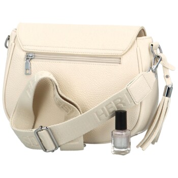 Dámská crossbody kabelka béžová - Herisson Dolgadi