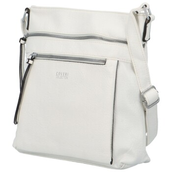 Dámská crossbody kabelka bílá - Coveri Daleina