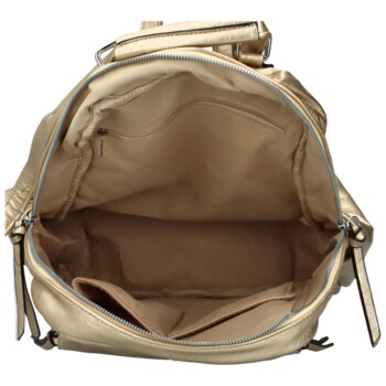 Dámský kabelko/batoh zlatý - Firenze Flassica